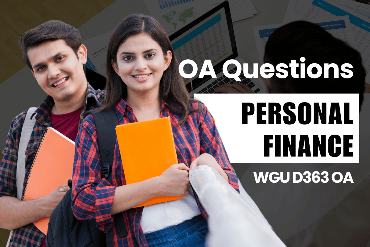 250 WGU D363 OA Questions and Answers