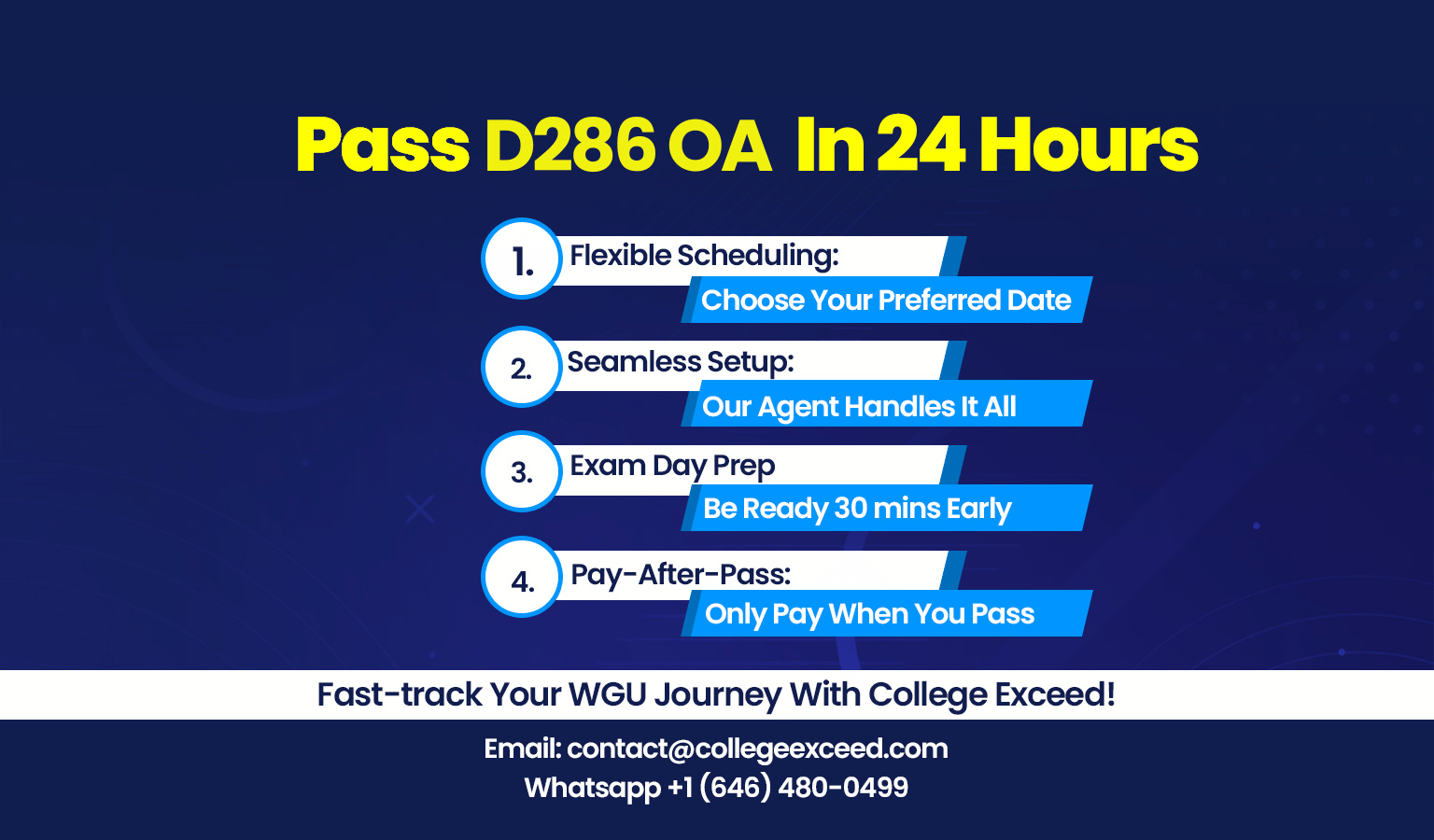 WGU D286 OA Questions and Answers