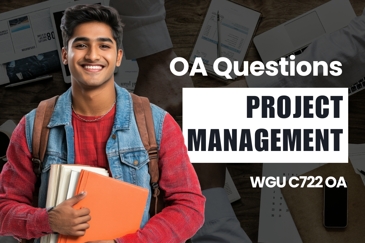 250 WGU C722 OA Questions and Answers